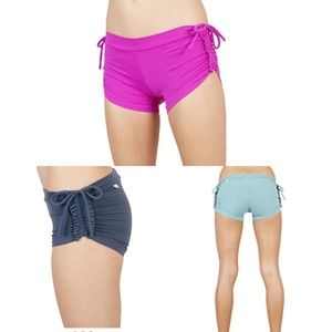 COPY - Bundle 3 Spacecat hot Yoga Shorts Pink Graphite Jade M